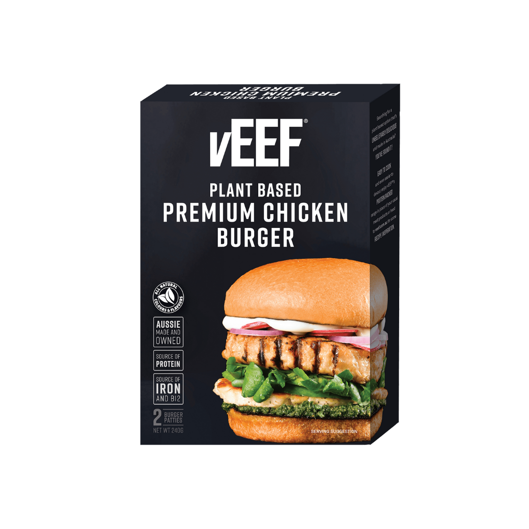 Plant Based Premium Chicken Burger By Veef Ratings Reviews Buy Vegan