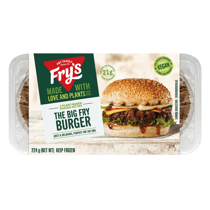 The Big Fry Burger by Fry's Ratings & Reviews | Buy Vegan