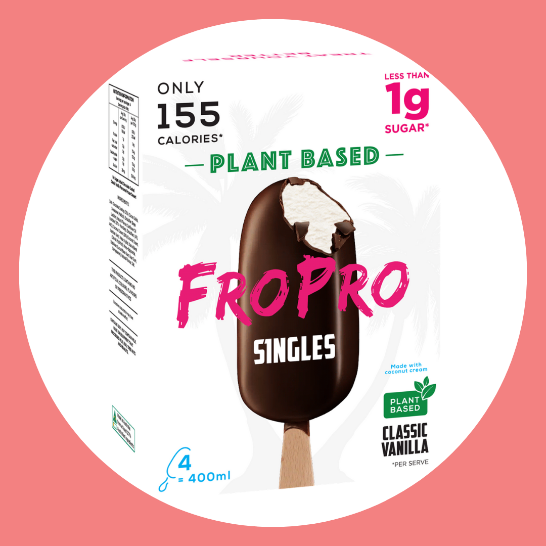 Classic Vanilla Singles by FroPro Ratings Reviews Buy Vegan