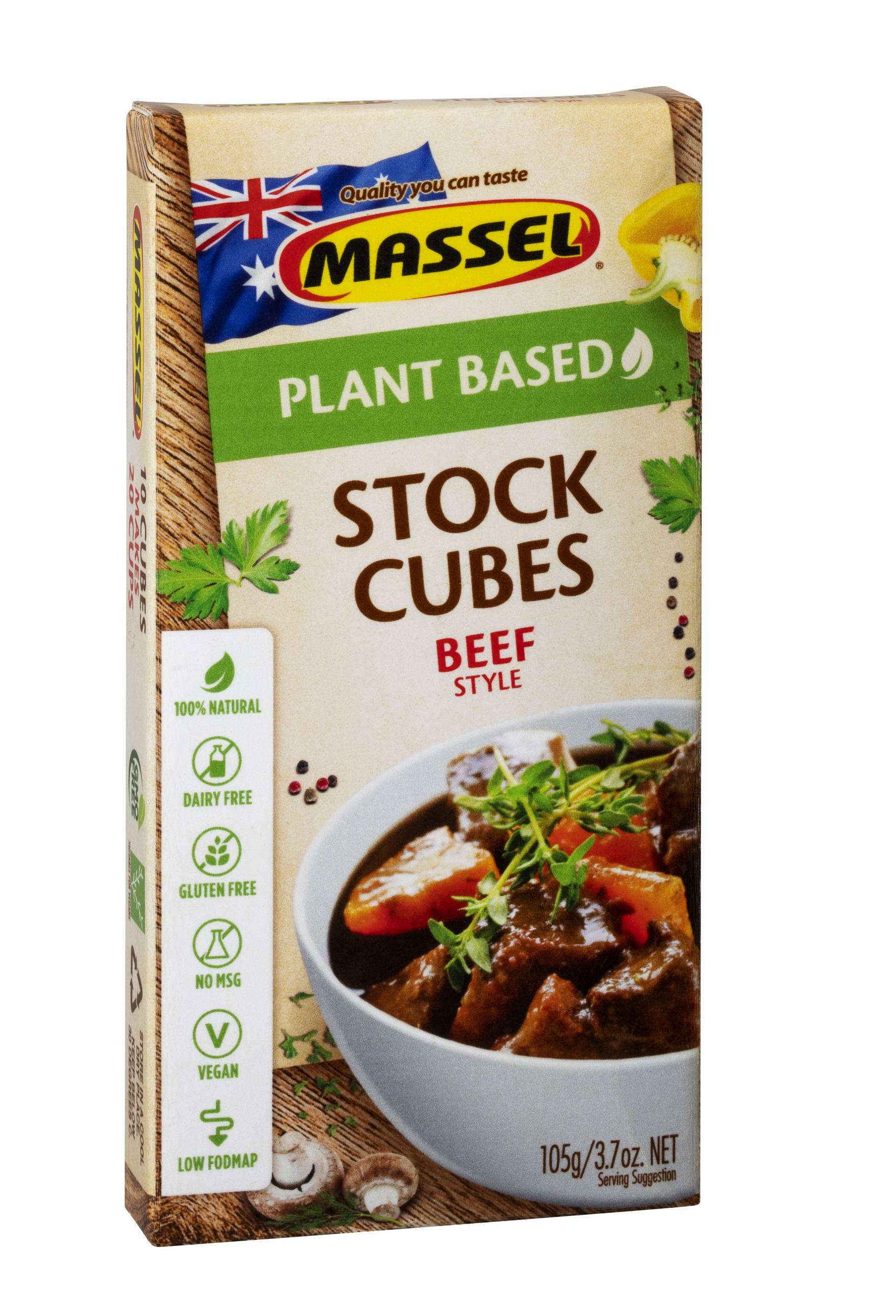 Ultracubes Stock Cubes Beef Style By Massel Buy Vegan