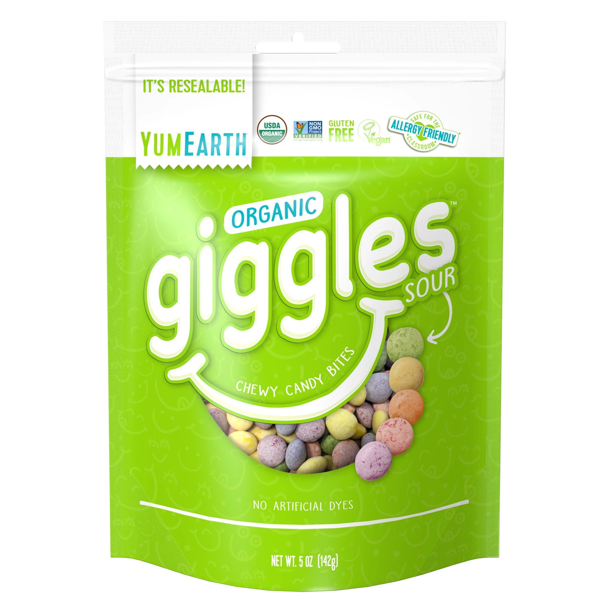 Organic Sour Giggles by Yum Earth | Buy Vegan