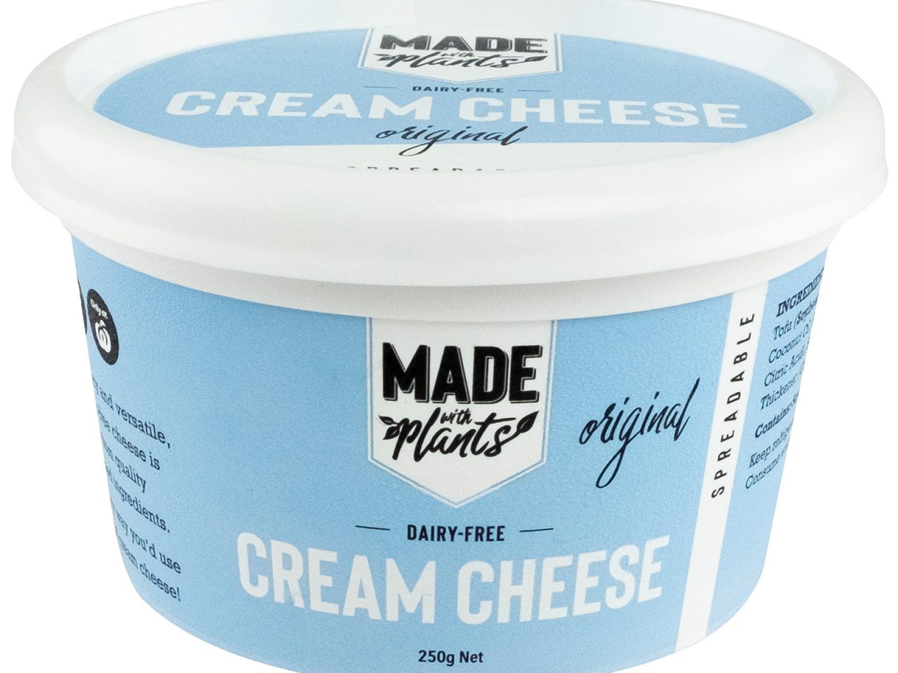 Dairy Free Original Cream Cheese by Made With Plants | Buy Vegan