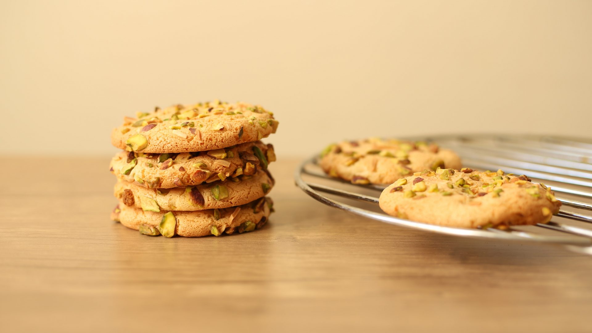 vegan cookies on a table
