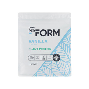 Vanilla Plant Protein Powder by Coles Perform Ratings u0026 Reviews | Buy Vegan