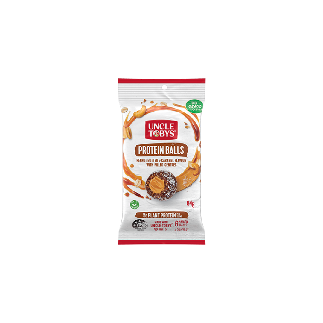 Protein Balls Peanut Butter & Caramel Flavour by Uncle Tobys Ratings