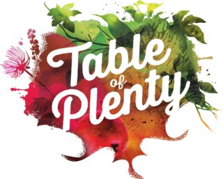 Table of Plenty Logo Buy Vegan