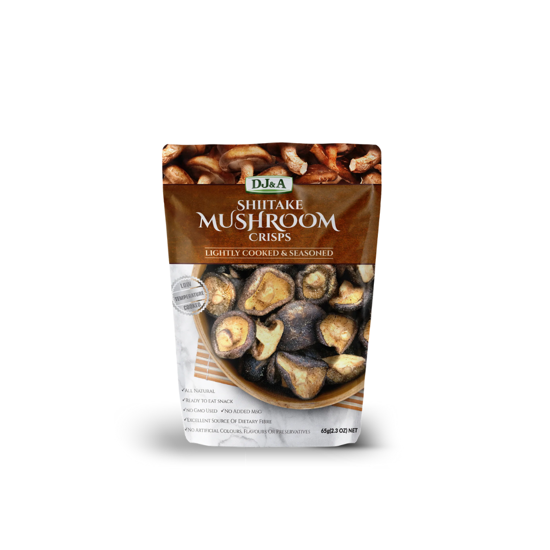 Shiitake Mushroom Crisps by DJ&A Ratings & Reviews Buy Vegan