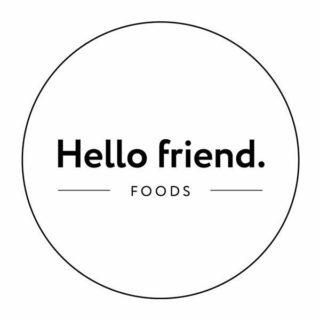 Hello Friend Logo Buy Vegan