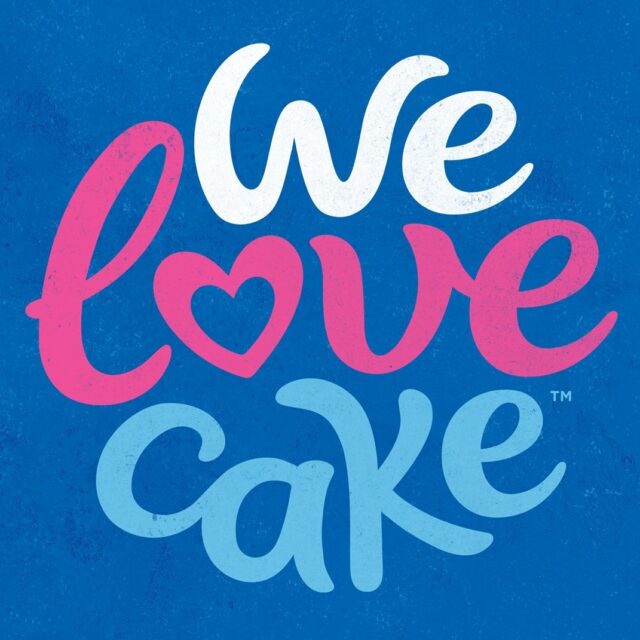 We Love Cake Logo Buy Vegan