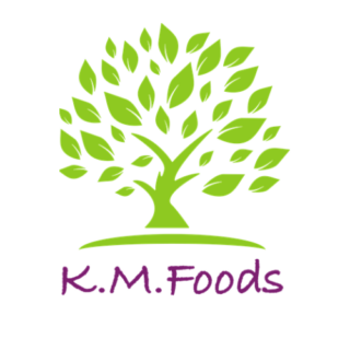 KM Foods Logo Buy Vegan
