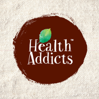 Health Addicts Logo Buy Vegan